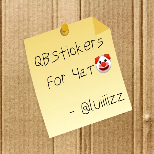 Стикер Qewbite