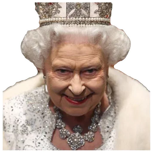 Стикер Queen Elizabeth II