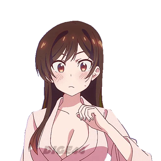 Стикер RENT A GIRLFRIEND