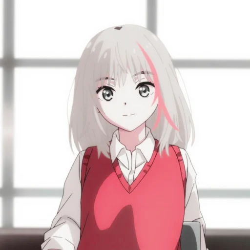 Стикер kawai rika