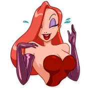 Стикер Jessica Rabbit