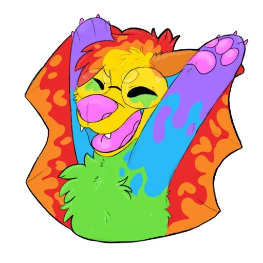 Стикер Rainbow Batman