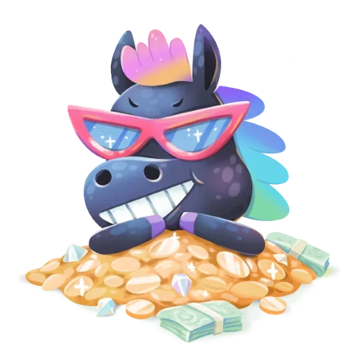 Стикер Rainbow