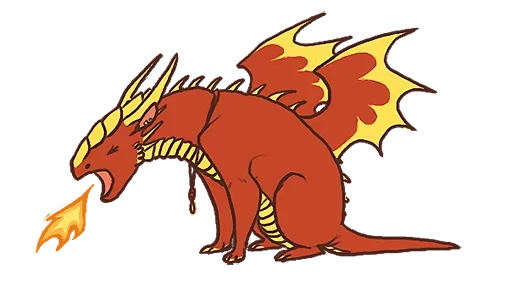 Стикер Red Dino