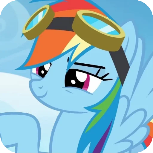 Стикер Rainbow Dash MLP