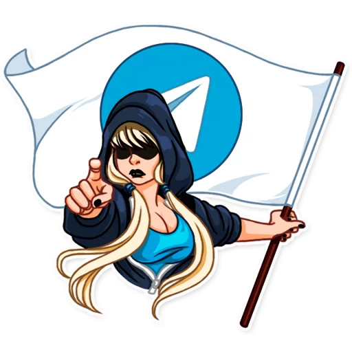 Стикер Resistance Girl
