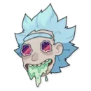 Стикер Rick_Morty_and_Fans