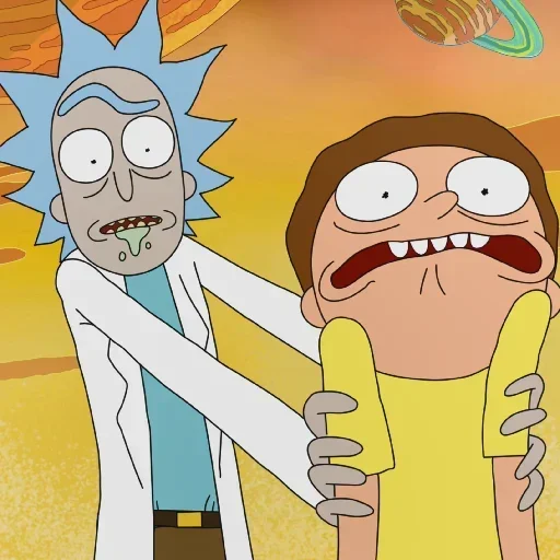 Стикер Rick And Morty