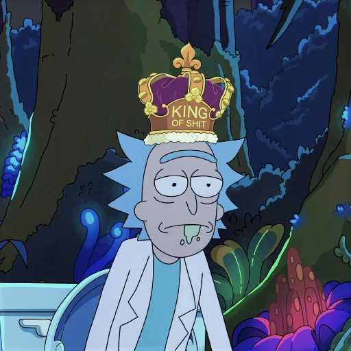 Стикер Rick and Morty