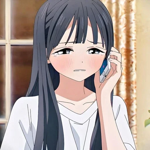 Стикер Школьная форма Акэби тян