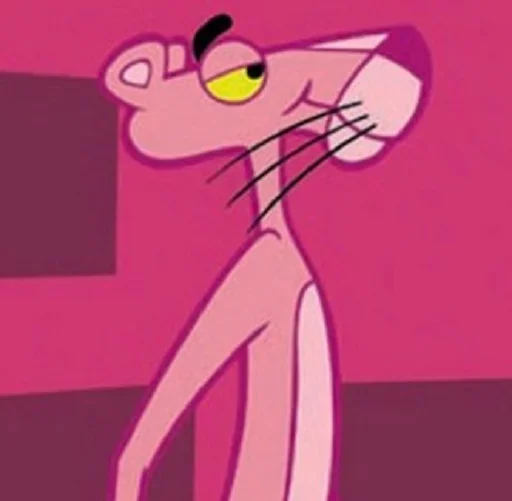 Стикер The Pink Panther