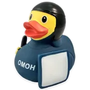 Стикер Резиновая уточка вместо слов