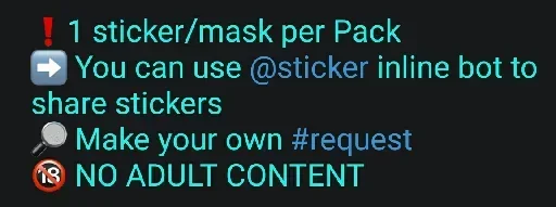 Набор стикеров