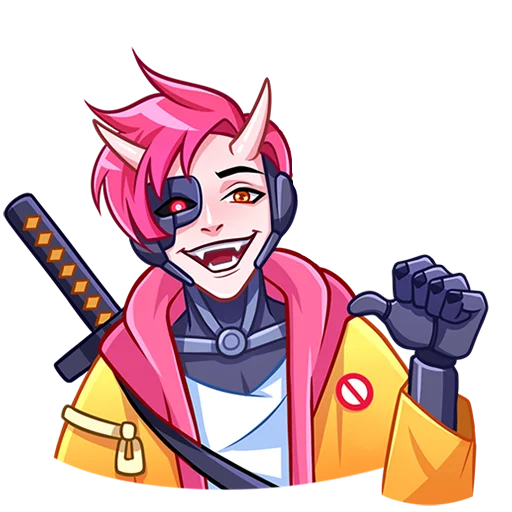 Стикер Рюдзи Без Текста