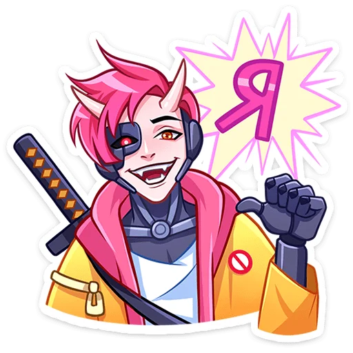 Стикер Рюдзи