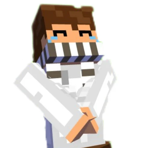 Стикер Шарфик Майнкрафт