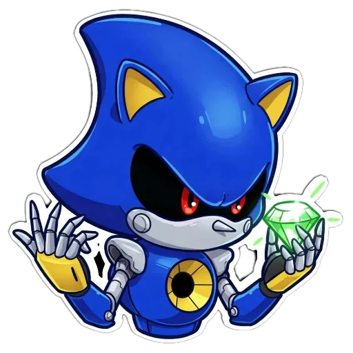 Стикер Metal Sonic