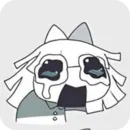 Стикер Sad characters kaaatie