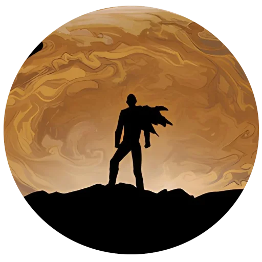 Стикер Saitama/Garou