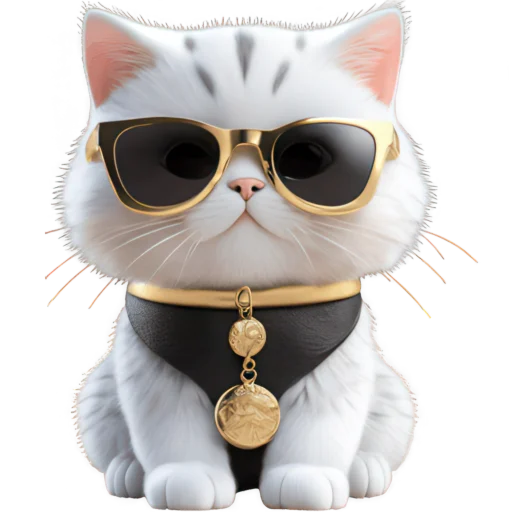 Стикер Котик Салапао