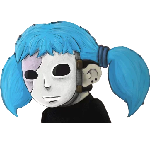 Стикер Sally Face stick B0 0K