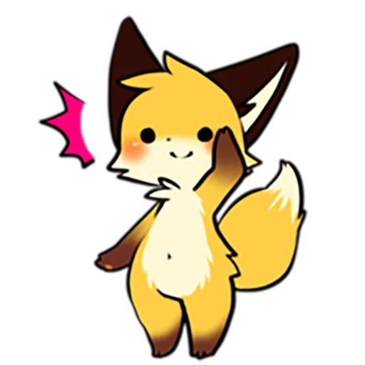 Стикер Sanuki Fox