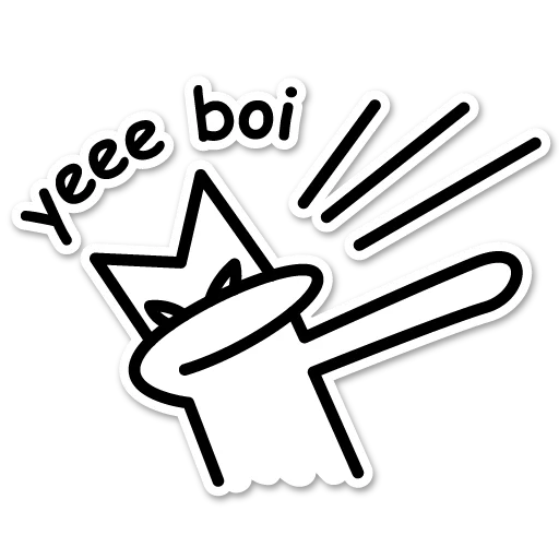 Набор стикеров