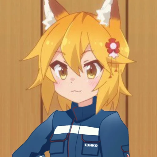 Стикер The Helpful Fox Senko san