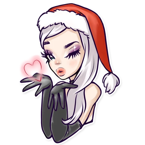 Стикер SexySanta