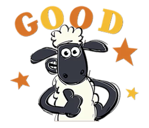 Стикер Shaun the Sheep