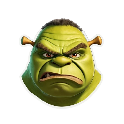 Стикер Shrek
