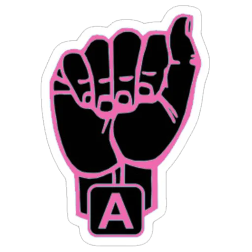 Стикер Sign Language