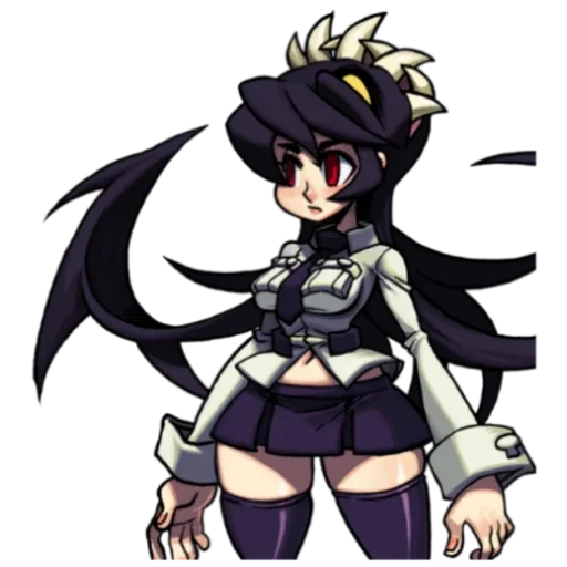 Стикер _🆘(Skullgirls)🆘_🐙"Filia"🐙