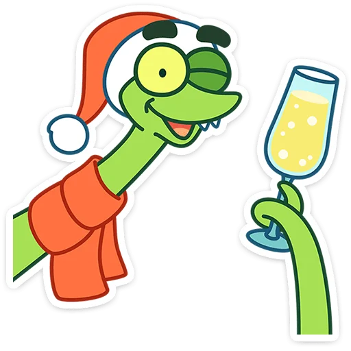 Стикер Змеюк