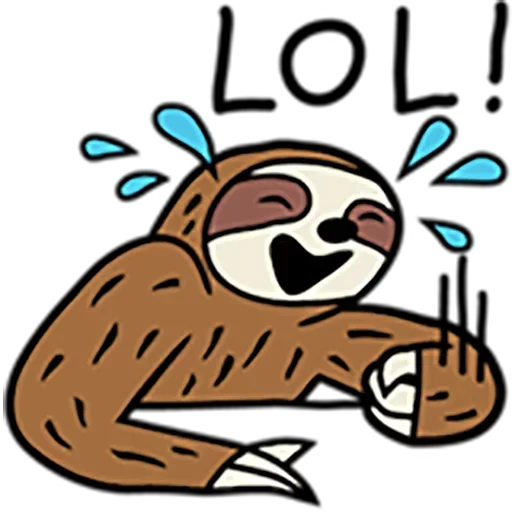 Стикер Sloth
