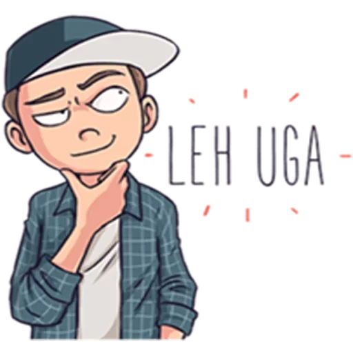 Стикер sticker "Kekinian" Arrange