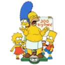 Стикер Симпсоны