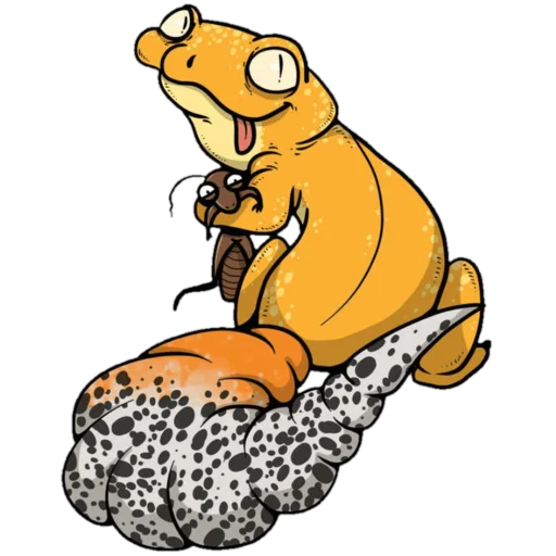 Стикер Smile Gekko