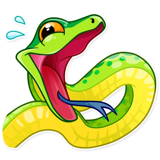 Стикер Sneaky Snakie