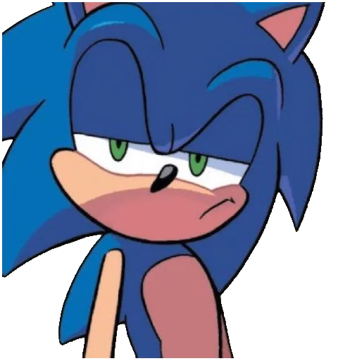 Стикер Sonic Trash