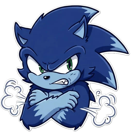 Стикер Sonic Werehog