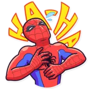 Стикер Spidermeme