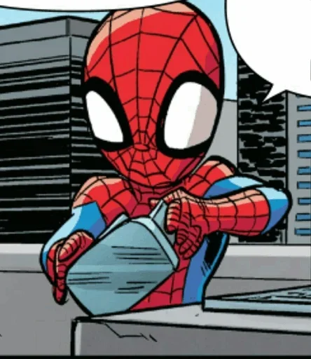 Стикер Spiderman Comics