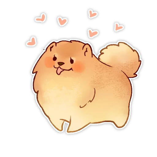 Стикер Булочка с корицей