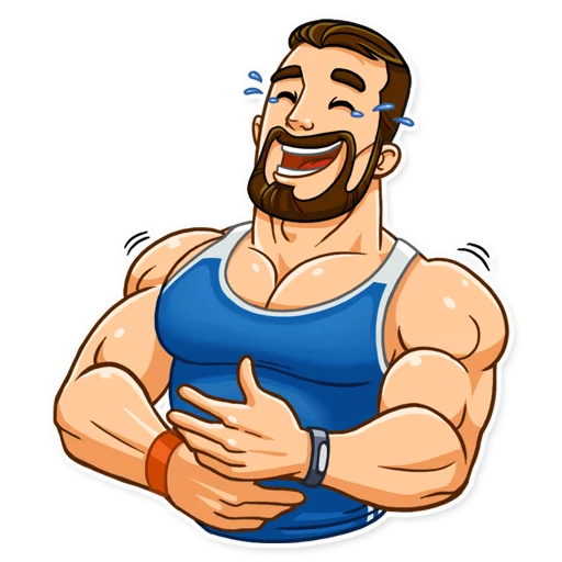 Стикер Sport Guy