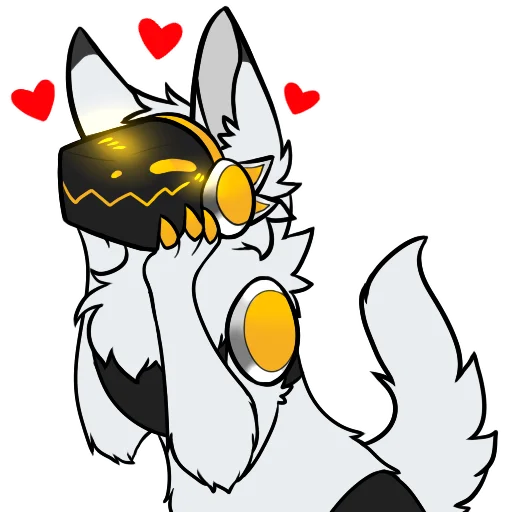 Стикер Spots The Protogen