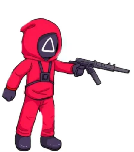 Стикер Squid Game Netflix