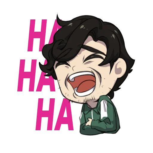 Стикер Squid Game NEW