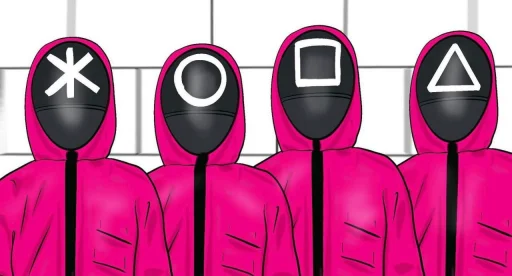 Стикер Squid Game Netflix