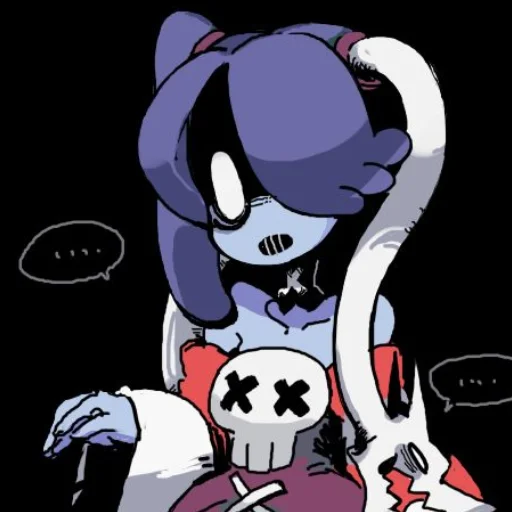 Стикер Сквигли | Squigly